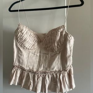 H&M Bustier Top size medium